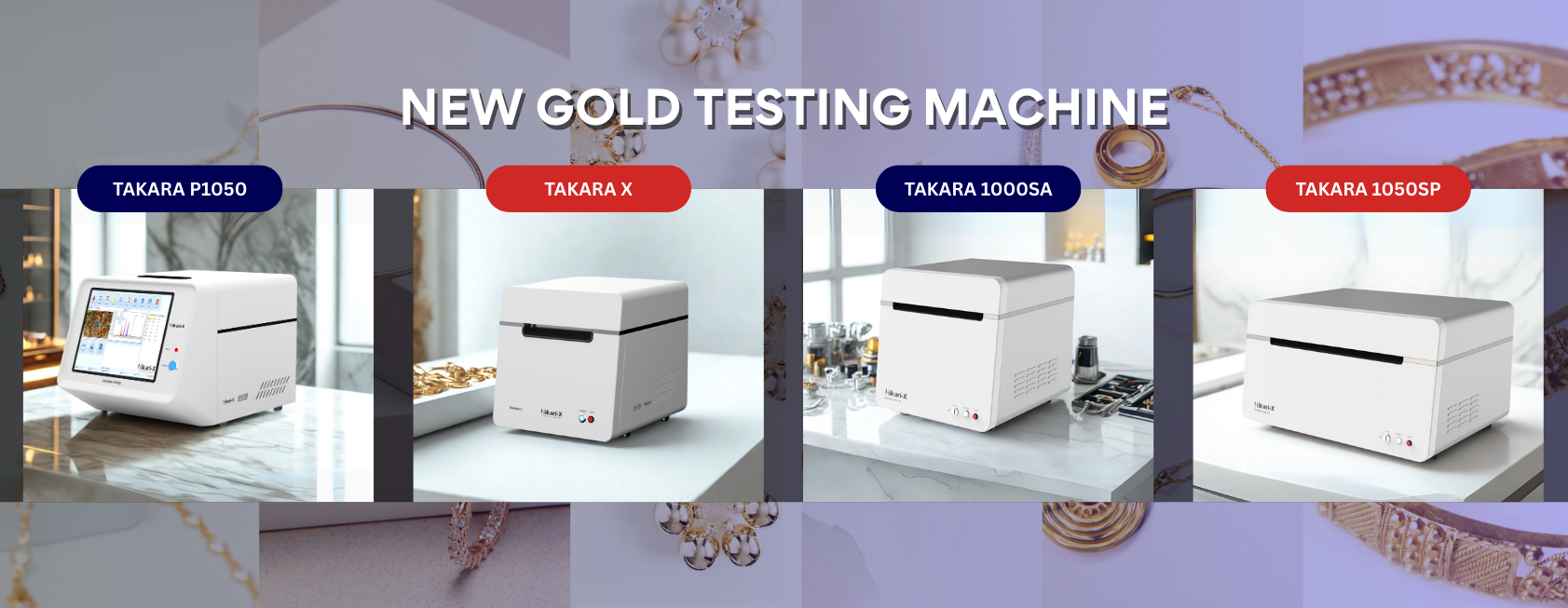 New gold testing machine